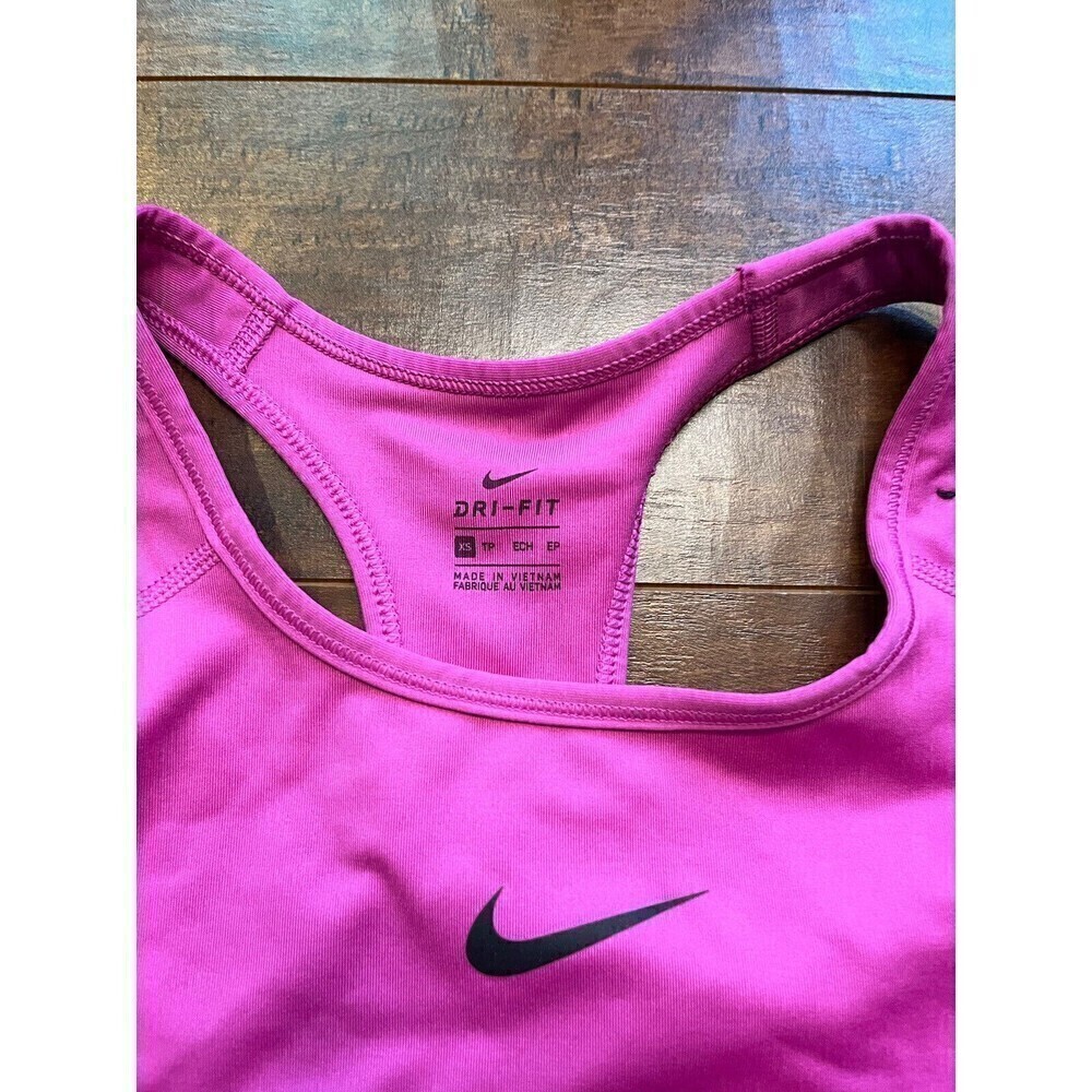 Nike Dri-fit Pink Sports Active Bra Size XS - Picture 2 of 5